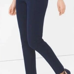 LOFT Sutton Skinny Pants Navy sz8